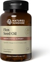 Nature 's Sunshine Flax Seed Oil, 60 Softgels current 124; Výborný zdroj heart- zdravé mastné kyseliny, Obsahuje lignans, které pomáhají zvýšit imunitu a podporu zdraví prsu a prostaty