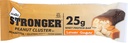 Nugo Nutrition Silnější Bar, Peanut Cluster, 2.82 Ounce