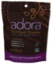 Adora Calcium Supplement Disk, Tmavá Čokoláda, 30 mg
