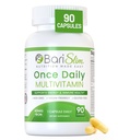 BariSlim jednou denně Bariatric Multivitaminová kapsle - 45 mg železa - Bariatrický vitamin & dodatek pro post Bariatric chirurgie včetně Gastric Bypass & Gastric Sleeve 124; 90 Day Supply