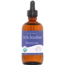 Herb Lore Organic Itch Soother Tincture - Zklidňuje svědění těhotenské kůže a vyrážky, tekuté mléko Thistle, Pampeliška a žlutá dok Játra Supplement Kapky (4 fl oz)