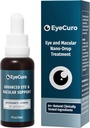 Oční vitamin & minerální doplněk, Obsahuje Lutein, Vitamin A, Vitamin E, Vitamin C, Zeaxanthin, Astazanthin, Zinek & Více, 30 ml