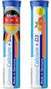 Německý vápník + VIT. D - 40 Vegetariánské nápoje Effervescentní tablety - Orange- Grapefruit Flavor - Vyrobeno v Německu