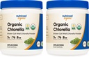 Nutricost Organic Chlorella 8oz (.5 LP) (2 láhve) - 3000mg Per Serving