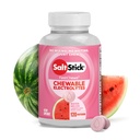 Saltstick Electrolyte FastChews - 120 Meloun Chewable Electrolytes - Salt Tablety pro běh a hydrataci, Electrolyte Chews - 120 Počet
