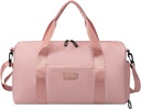 Gym Bag pro ženy s obuví kompartment a mokré kapesní 124; Durable Lehké Gym Duffle Bag s motivační Citace a Graphic Designy 124; Skvělé pro cvičení a noční 124; Rose