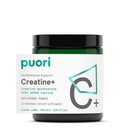 Puori Creatine Monohydrát Powder with Taurin - Neochucené Creatine Powder, Předcvičení doplněk pro muže a ženy - Muscle Builder, Vylepšený pracovní výkon a síla Building - 60 Služeb