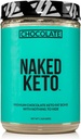 Naked Chocolate Keto - Premium Chocolate Keto Fat Bomb Powder - Nic umělého - Gluten- Free Keto Bomb Chocolate Mct Oil Powder bez GMO - 1.3 Lb