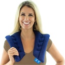 Bed Buddy Mikrovlnná trouba Vyhřívání Pad - Body Wrap Teplo Pad S flexibilní měkký Fabric - Pro teplou nebo studenou terapii, Skvělé pro křeče, Svalová bolest, Bolest kloubů z artritidy, Bolest hlavy