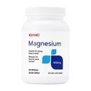 GNC Magnesium 500 mg, 120 tobolek, podporuje absorpci vápníku a silné zuby a kosti