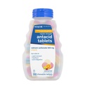Velká pravidelná dávka Antacida Tablety - Karbonát vápenatý 500 mg - Tříděný ovocný příchuť - 150 Žvýkaček (1 balení)