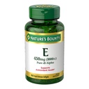 Nature 's Bounty Vitamin E 1000 IU Softgels, Podporuje antioxidační zdraví a imunitní systém, 1 Serving per day, No Gluten, 60 Softgels (Balení po 1)