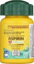 Aspirin Aspirin Enteric Tablets, 81 mg Aspirin - 300 Počet, Nízká dávka Relief bolesti, Aspirin pro bolest hlavy Relief, Enteric Safety Coated Tablets, Aspirin Regimen, Migréna Medicine, Relief bolesti