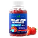Melatonin 30 mg Gummie pro dospělé (60 Služeb) - Maximální síla Podpora spánku s 30 mg melatonin per Gummy - Gluten- Free, Sugar- Free, Non- GMO, 100% Vegetarián, Jahodový Flavor - 60 Gummies