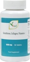 Snížená hodnota L Glutathione 1000mg x 90 tablet s 500 mg L- Glutathionu, 300mg kolagenu a 200mg vitaminu C v jedné tabulce