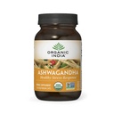 ORGANIC INDIA Ashwagandha Kapsle - Organic Ashwagandha Dodatek - Vegan Ashwagandha Root, Gluten- Free, Kosher, Non-GMO, Podporuje Stress Relief, Energie, a spánek - 90 Kapsle