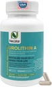 Necstar Urolithin A Supplement - Cellular Energy & Mitochondrial Support - s kyselinou alfa- lipoovou, vitaminem B6, B12 & Magnesium - 60 Veganových kapslí, bezlepkové