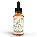 Khroma Bylinné produkty Organic White Willow Bark 30 Servings - 800 MG per Serving - 2 FL OZ Liquid ve skleněné lahvičce - Salix Alba