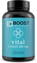 CoQ10 200mg PHARMAD124; High Absorption Coq10 with Bioperine PHARMAD124; Pure CoQ10 Vegan Non GMO PHARD124; No Stearates No Gluten PHARD124; 60 200 mg Kapsle