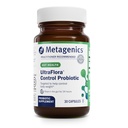 Metagenika UltraFlora Control Probiotický dodatek - Shelf- Stabilní Formule s prebiotika - Podporuje zdravé Gut mikrobiom, regulace hmotnosti a Bloating Relief * - 30 Služeb