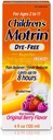 Johnson & Johnson Motrin Childrens Formule, 4 oz, Dy- Free, Berry