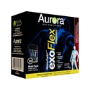 Aurora Nutrascience Micro- Pack Liposomal exoFlex + s vitamínem C, podporuje společnou flexibilitu a funkci, BiovaFlex Eggshell Membrane, Curcumin & Bohwellia, Strwaberry Flavor, 30 Single- Serve Packets