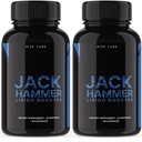 rize laboratoře - Jack Hammer Libido Booster doplněk pro muže, Výkonný všechny přírodní vzorec pro zlepšení výkonu (120 Kapsle)