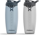 Promixx Pursuit protein Shaker Bottle (32 oz) - Silent No-Ball Mixer, Leak-Proof Lid, BPA / BPS & Phtalate-Free ECOZEN - Easy- Clean Shaker Cup for Protein Shakes, Pre & Post- Workout Smoothies