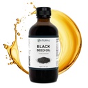 Zatural Black Seed Oil Nigella Sativa Cold Pressed Cumin Oil Digestion, Skin, Brain, Imunite, Joints & More (8 Fl Oz)