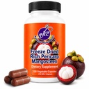 Mangosteen Pericarp Kapsle - Organic Freeze Sušený prášek Síla, Bohatá 56 + Potentní Xanthones & Flavonoidy, High ORAC - 120 Veggie Kapsle