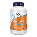 Nyní Potraviny doplňky, Neptune Krill, Double Strength 1000 mg, Fosfolipid- bound Omega-3, 120 Softgels