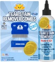 Bodhi Dog Tear Stain Remover & Tear Stain Remover Combs - Jemně odstraňuje sazenice, špína z Pet Eyes - Safe & Gentle on Dogs and Cats - Cleans Delicate Fur - Ideální pro Grooming & Tear Stain Prevention