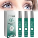 Vision Enhance Massage Roller, Eye Roller to Enhances Visual Clarity, Natural Vision Enhancer Roller, Relieve Eye Strein, Únava a Discomfort 8 ml (3 Pcs)