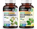 BIO KRAUTER Resveratrol 100 tobolek & Goldenseal 100 tobolek