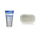 Psoriasin Moisturising Ointment & MG217 Exfoliating Soap for Psoriasis - 4.2 oz & 3.2 oz