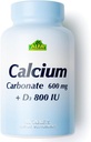 Vápník 600 mg + D3 dodatek stravy ALFA Vitamíny - Podporuje zdravé kosti - Zdravé zuby - Zdravé srdce - Zdravý nervový systém - 100 tablet