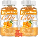 2 packCOQ10 Gummies - CoQ10 500mg + Omega33 EPA / DHA + Magnesium Glycinát + zinek Citrát, na podporu zdraví srdce, výroba energie, imunitní systém a minerální absorpce