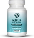 Mocný Omega 1000 Potent Omega 3 Dodatek 1000 MG EPA DHA per Capsule Vysoká dávka Omega 3 Rybí olej Jižní Pacifik Ančovičky Sourced - Triglycerid Omega 3 Tučné kyseliny dodatek