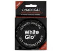 White Glo Aktivovaný Charcoal bělení zubů prášek, Vysoce absorbent do čisté hluboké skvrny a zbarvení, Fresh Mint Flavour