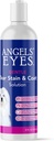 ANGELS 'EYES Gentle Tear Stain Solution for Dogs and Cats CLAND124; 8 oz Solution for Eye Area and Face CLAND124; Odstranit vypouštění, Dirt, Tear Stains, and Mucus