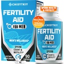 Mužský plodnost doplňky, Pokročilý plodnost Dodatek pro muže Optimální Sperm Počet Motility & T- Úroveň s Maca Root, Tribulus Terrestris, Zinek, CoQ10, Předkoncepce pro něj, 90 Caps