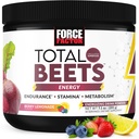 FORCE FACTOR Celkem Beets Beet Root Powder with Energy, NO3-T ® Nitrates to Support Circulation, Blood Pressure, Blood Flow, and Stamina - Plus zelený čaj Extract. A Superfood dodatek, 30 Služeb