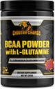 BCAA prášek s L- glutamin PHAR124; 2: 1: 1 Branched Chain Amino Acids PHAR124; Post Workout Recovery Powder - 45 Doručování (ovocný punč)
