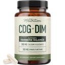 Vápník D- glukarát s DIM dodatek pro Estrogen Detox & Hormon Balance pro ženy a muže 124; Detox & Cleanse, Hormonal Acne, Menopauza & CDG pro podporu jater 124; Non- GMO, Third-Party Testováno 124; 30ct