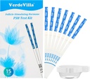 15 Balení Menopauza Testovací Stripy doma, FSH Test Perimenopauza Test Hormon Balance pro ženy nad 30 Hormonální test