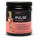 LEGION Pulse Pre Workout - Všechny přírodní oxid dusnatý Precvičení nápoj na zvýšení energie, Creatine Free, přirozeně slazené, Beta Alanin, Citruline, Alpha GPC (Strawberry Margarita)