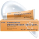 Curista Diklofenac Toxical Gel 1 Procento 150g pro bolest svalů - kloubní bolest pro bolest rukou / nohou, kolena / loketní bolest a kotníková bolest - 1% - 5.29oz