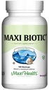 Maxi Health - Maxi Biotic Aged Česnek Extract Kapsle (180 Počet) 124; Kyolický česnek dodatek s Spirulina, Echinacea, Oregano a Enzymax - Přírodní antioxidant - Wellness Support