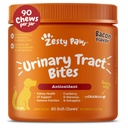 Zesty Paws Cranberry Doplněk pro psy - Kontrola močových cest pro psy - Podpora močových cest - Cranberry Chews s D- Mannose, Vitamin B6 & L- Arginin - Imunitní & Gut Support - Bacon - 90 Počet