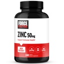 Force faktor zinek 50 mg, zink doplňky s oxidem zinečnatým prášek, zink glukonan, a zinek citrát pro imunitní podporu a imunitní zdraví, high- potency, Vegan, želatina zdarma, Non- GMO, 240 tablet